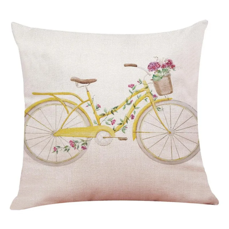 Cojines decorativos para диван Hello SpringLetter кровать украшение для дома фестиваль подушки