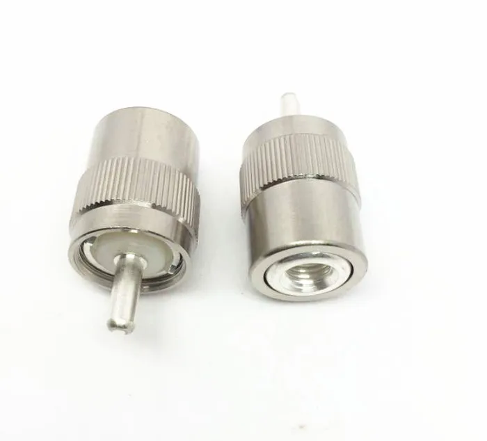 2 piezas SL16 UHF В переменного тока, 50-3 de la PL259 RG58 alimentador коннектора adecuado для Kenwood TM471 TK868G QYT 8900 радио