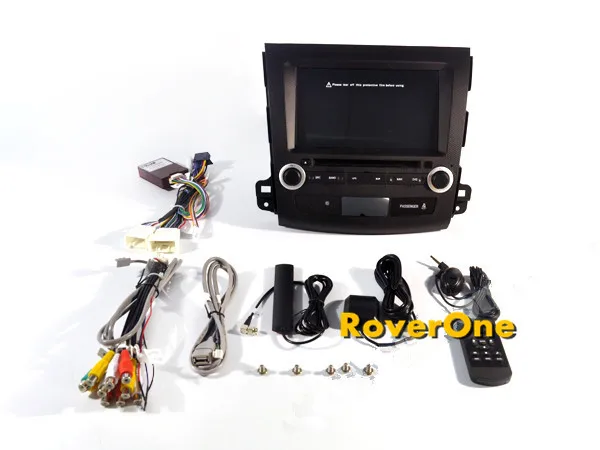 Discount RoverOne Android 8.0 Octa Core Car Radio DVD GPS For Mitsubishi Outlander XL EX 2007-2011 Touchscreen Multimedia Player HeadUnit 5