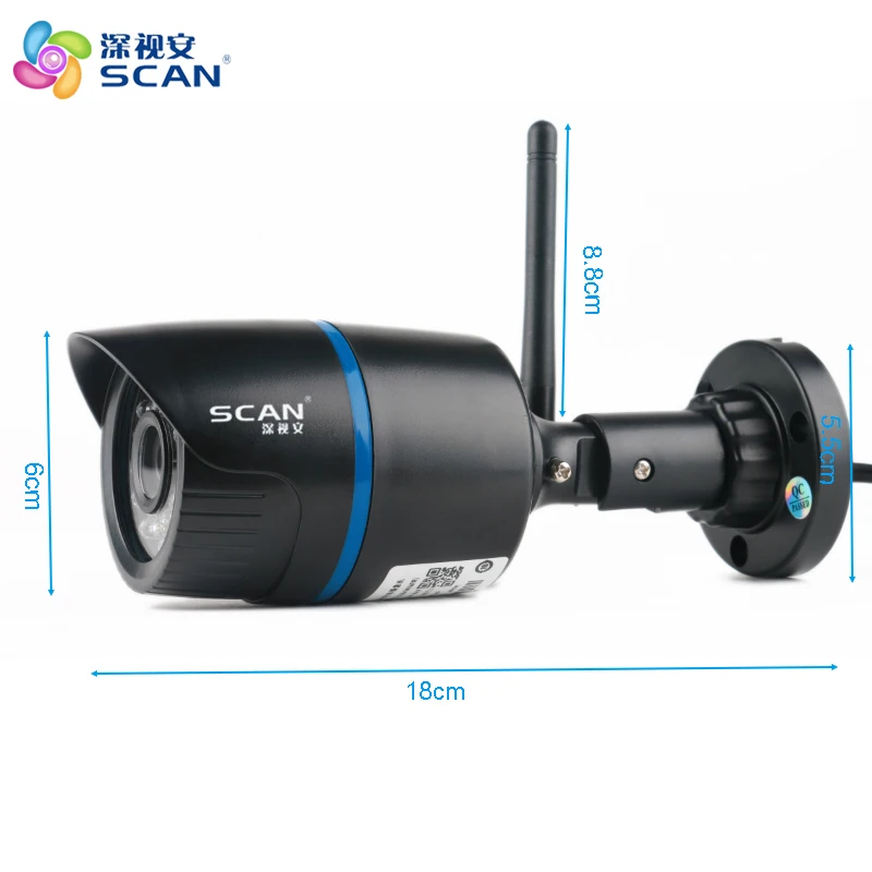 Беспроводная цилиндрическая Ip камера с датчиком движения 960 МП p|network camera|ip network