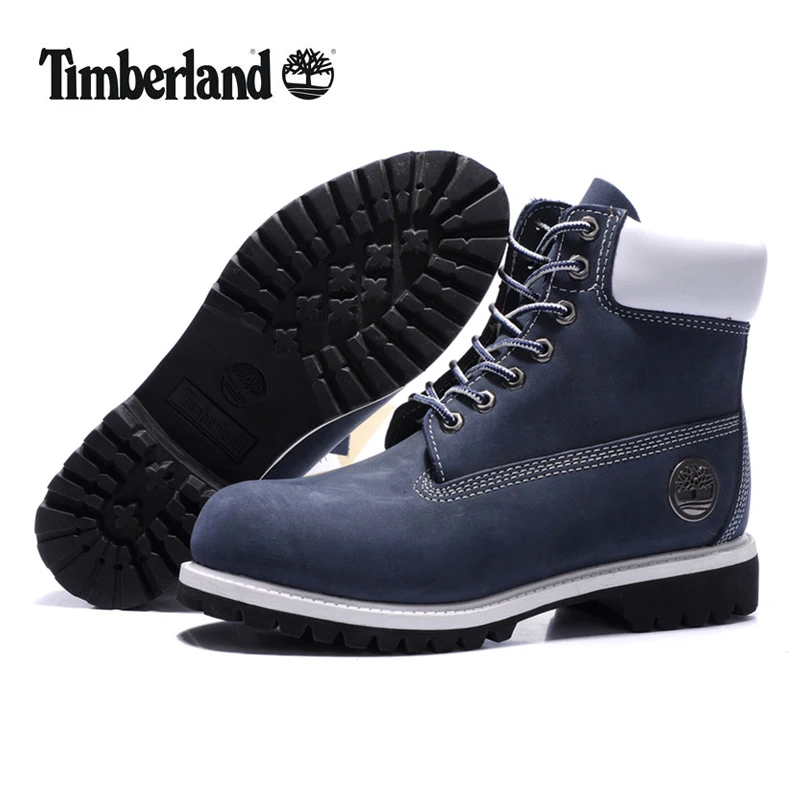 timberland mens blue boots
