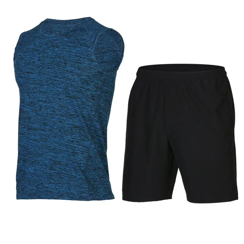 Vansydical мужской костюм для бега, спортивный костюм для фитнеса, спортивные костюмы для спортзала, наборы для бега, компрессионные колготки, спортивная одежда для тренировок, костюм для бега - Цвет: TC1503
