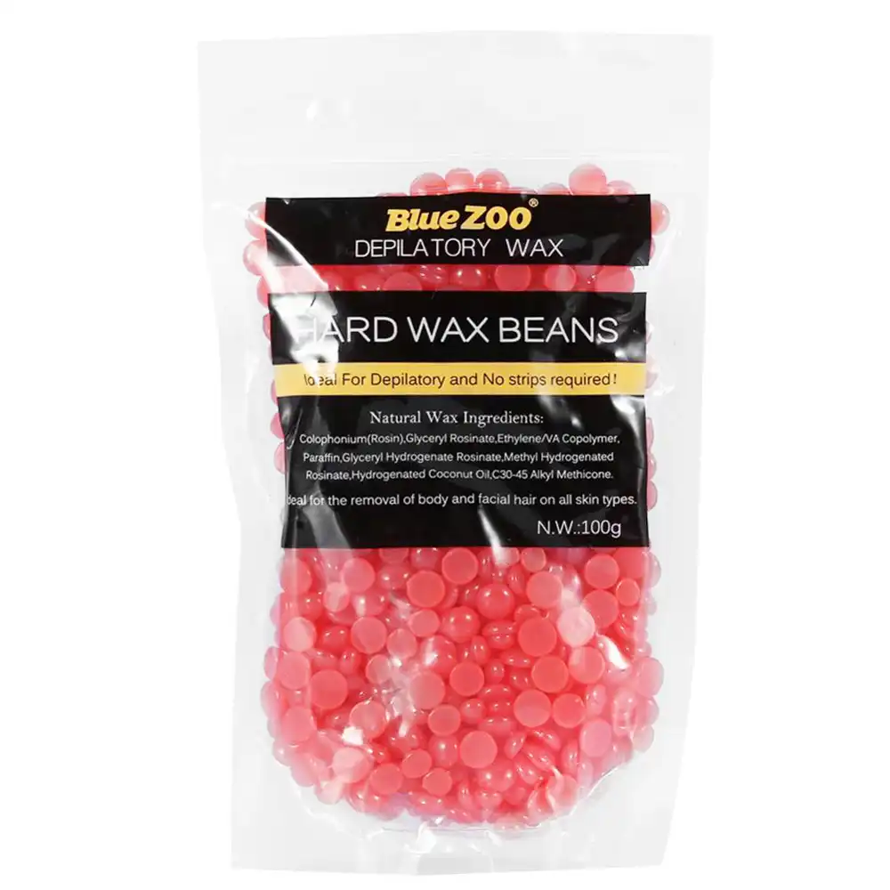 Hot Waxing Wax Hard Wax Beans 100g For Depilation Strawberry