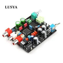 Lusya цифровой декодер доска волоконно-коаксиальный ЦАП TDA1305 набор для декодирования ТВ волоконно-коаксиальный выход DC8-16V T0387