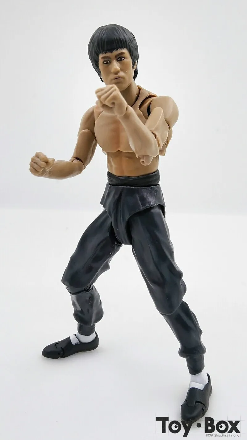 2 Type Bruce Lee Figure Variant SHF S.H.Figuarts With Nunchaku PVC Action Figures In Box (9)