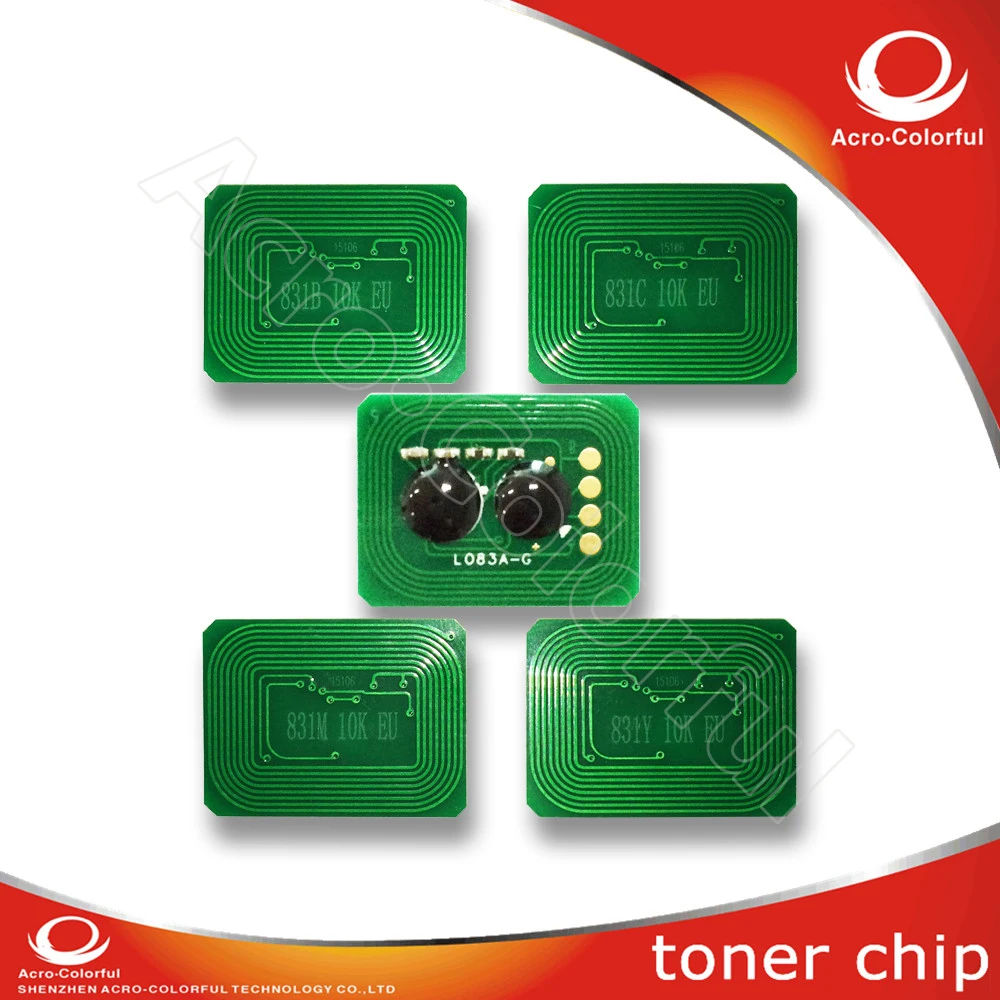 

10K toner reset chip for OKI C831 cartridge chip
