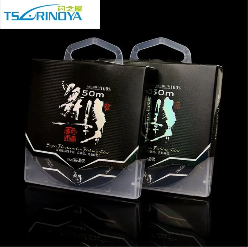 

TRULINOYA 1PCS/LOT Fluorocarbon fishing line Front traverse line 2# 3# 4# 5# 6#7# Sub-line Hight abrasion resistance