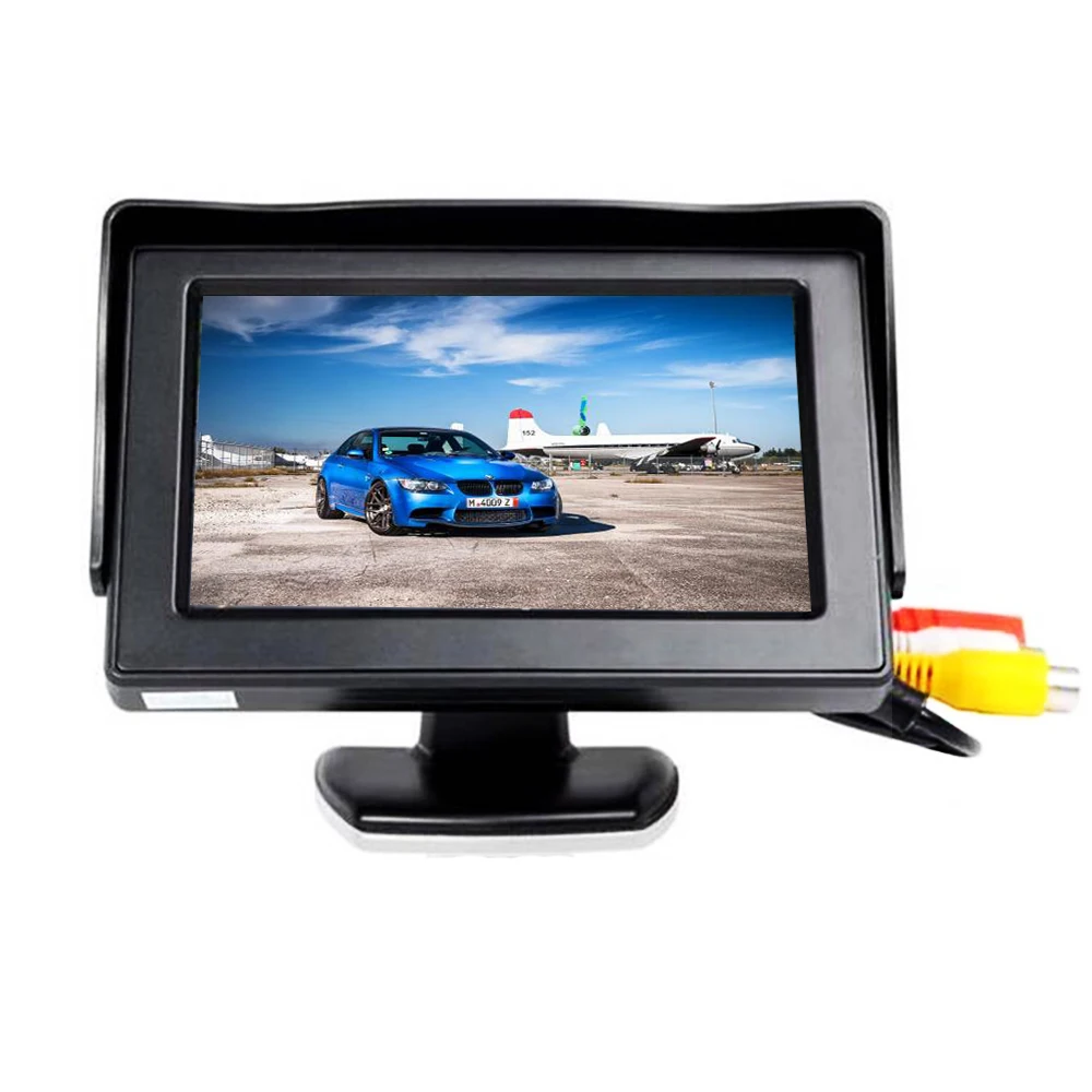 Buy 4.3 inch TFT LCD Screen Car Monitor 2 way video