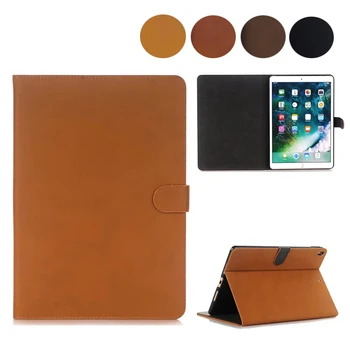 

For Apple Ipad Pro 10.5 Case High Quality PU Leather Coque Flip Cover Retro Matte Tablet Bag Cases For Apple Ipad Pro 10.5 Shell