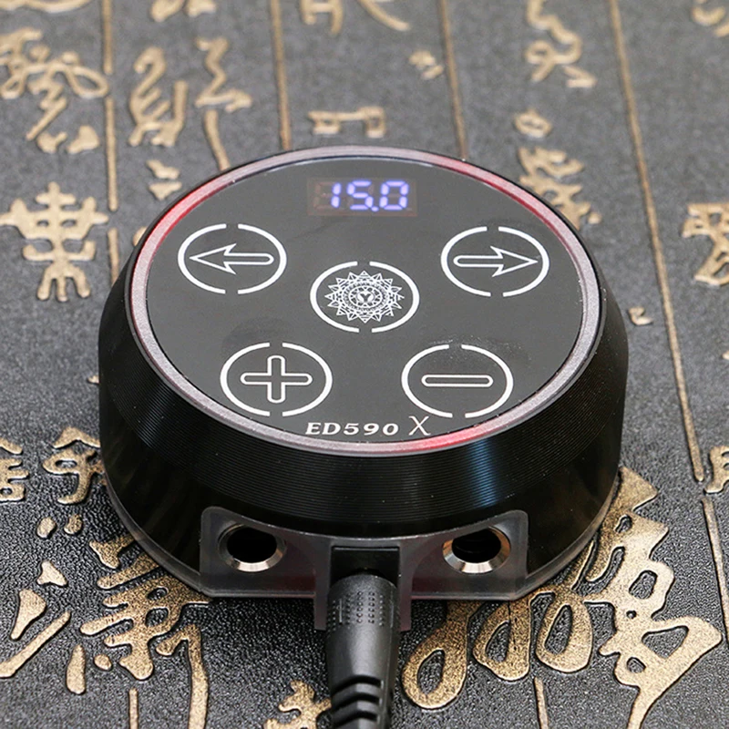 

Mini Professional Colorful Aurora LCD Touch Screen Tattoo Power Supply With Adapter And Plug For Tattoo Machine