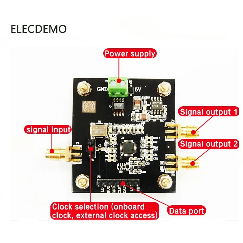 Fonte de Sinal de Frequência Módulo Phase-locked Loop M-4.4 Ghz Adf4350 rf Sintetizador Função Demo Placa Adf4351 35 - Imagem 2