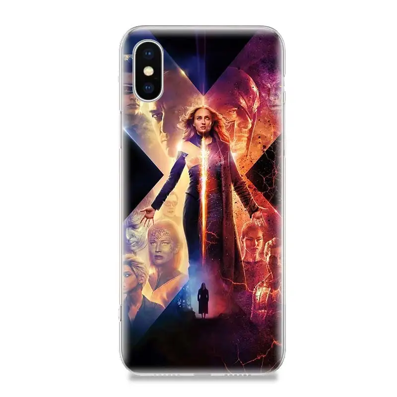 X men Росомаха роскошный силиконовый телефон чехол для iPhone 7 8 6 S Plus 10 Ten XS MAX XR 5 5S SE Art
