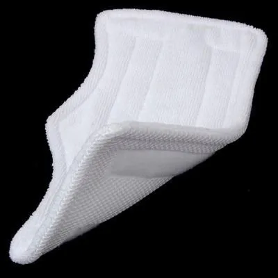 

SDFC 28x16cm Replacement Pads For Shark Steam Mop Microfiber Machine Washable Cloths White Color 11-122