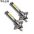 WLJH 2×12 В 24 В 30 В DC/AC золото цвет: желтый, белый Led H7 свет лампы 18 Вт чип УДАРА вождения лампы дневного автомобиля DRL H7 фары противотуманные
