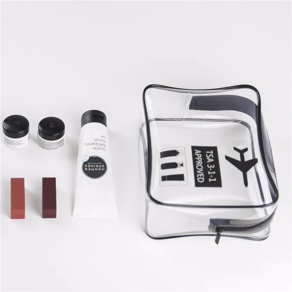 DEZEMIN High Quality TSA Clear Carry on Travel Toiletry Bag for Business Ttrip Holiday (6)