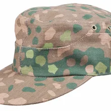 WW2 немецкая элита DOT44 камуфляжная полевая Кепка шляпа