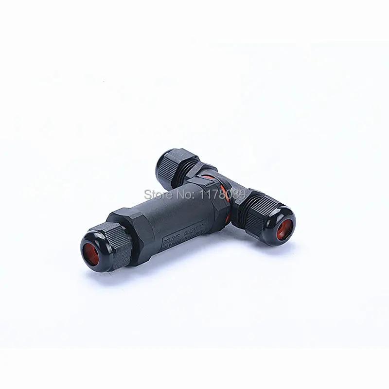 

wire connectors T-type lamps IP68 waterproof connector,Electrical Quick Connect Terminals,three-way connecting post,J16869