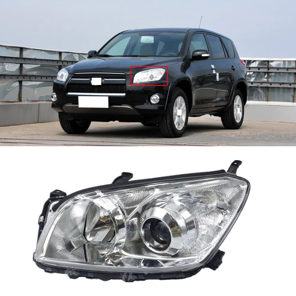 

CAPQX For TOYOTA RAV4 2009 2010 2011 2012 Front Headlight Headlamp Head Light Lamp