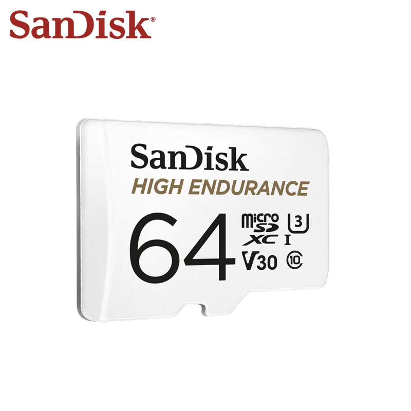 SanDisk высокая выносливость microSD карта dash cam домашняя система контроля безопасности карта памяти 32 Гб до 256 ГБ C10 U3 V30 100 м/с TF карта