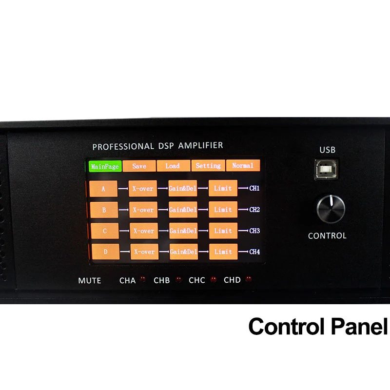 Профессиональный усилитель мощности DSP 4CH 4*2500 Вт Класс TD 10Q мощности|professional power