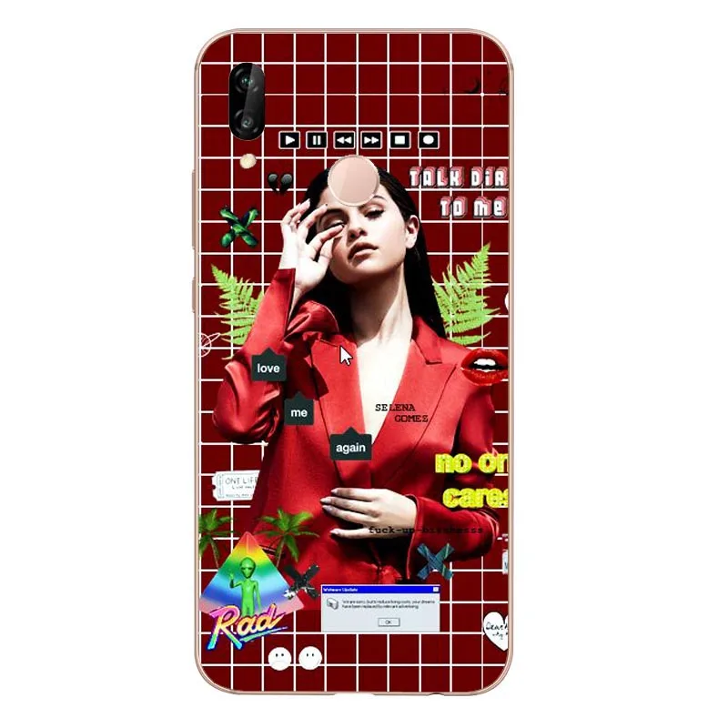 Прозрачный мягкий чехол для мобильного телефона Selena Gomez Red rice NOTE5pro Xiaomi MI 6PLUS 8 5SPLUS