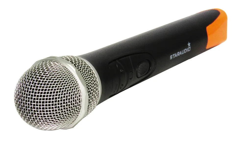 2ch wireless uhf microphone system