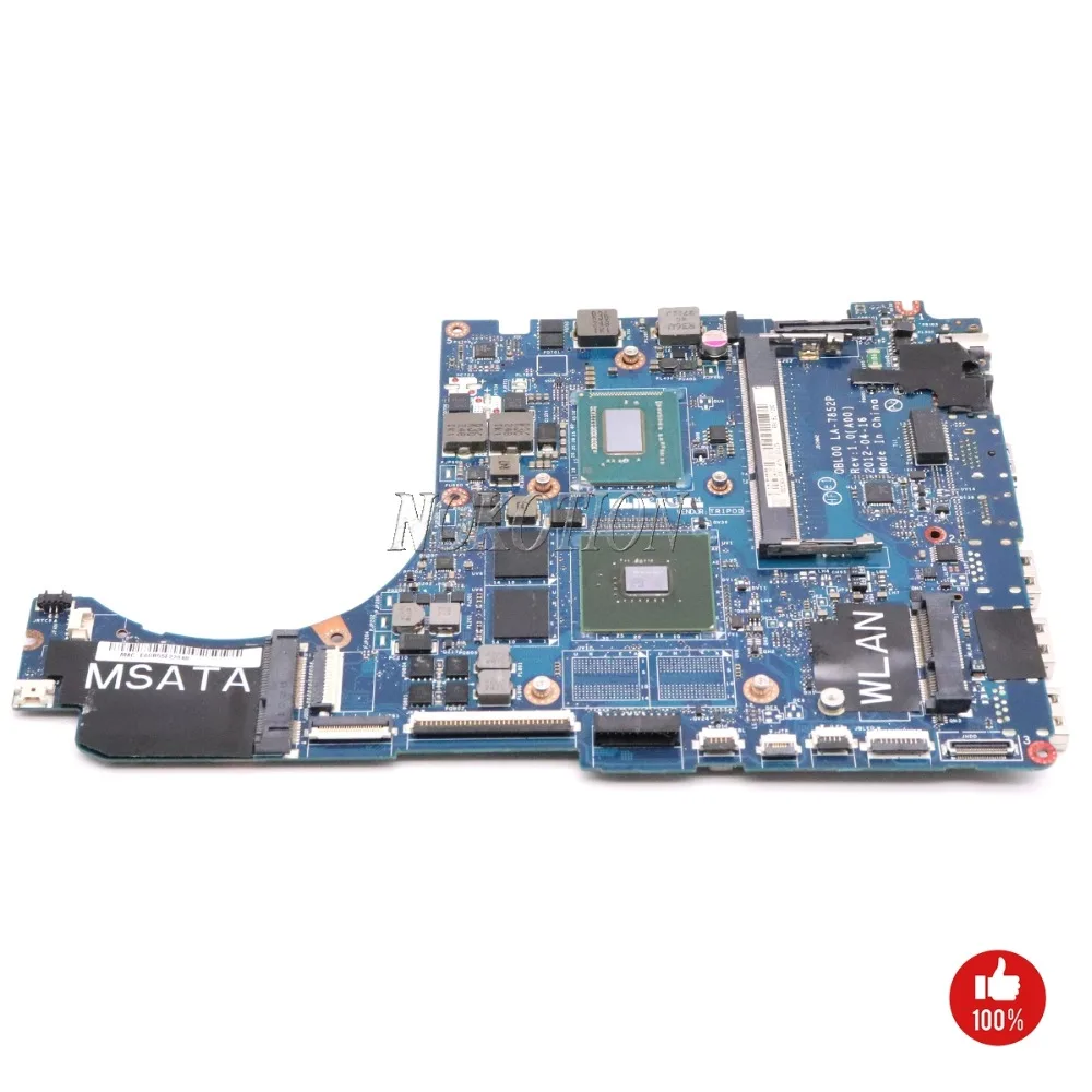 

NOKOTION QBL00 LA-7852P CN-0NM71J 0NM71J NM71J For Dell XPS 15 L521X Laptop Motherboard 15.6" SR0WX I5-3230M CPU