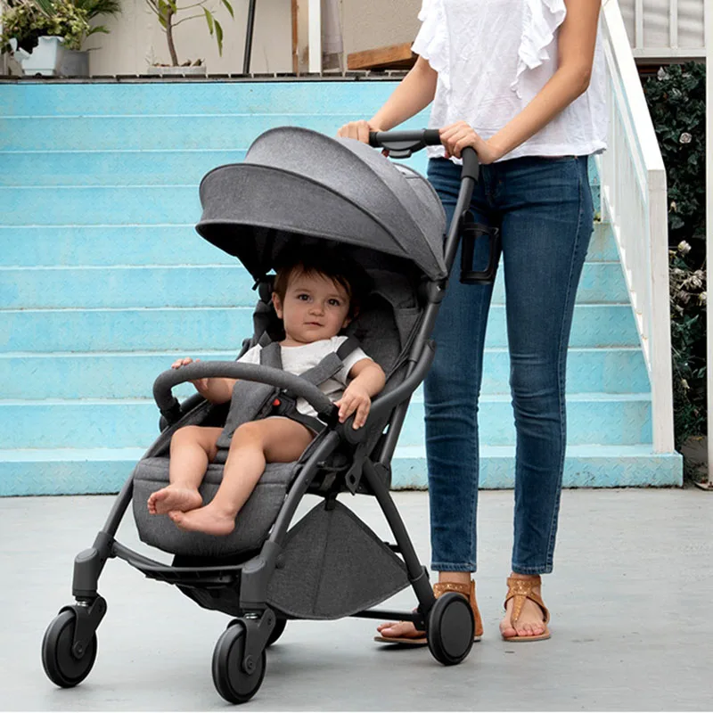 

2019 New Automatically Folding Baby Stroller good quality Wagon Portable bebek arabasi Can sit&lie for 0-3 years kids