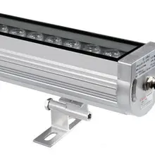 18 Вт DMX светодиодный настенный светильник DMX 512 RGB 85-265V DMX512 управление изменение цвета лампа Epistar чип 50000h CE RoHS