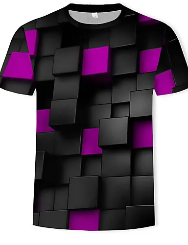 Крутая футболка мужская wo Мужская красочная футболка панк-рок одежда персонаж 3d футболка крутая мужская одежда Лето Плюс Размер XS-7XL топ-4