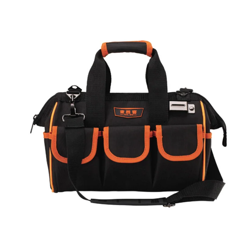 WINHUNT Tools Bag Oxford Cloth Waterproof Travel Bags Top Wide Mouth Tool Bag Organizer Crossbody Tool Bag Electrician