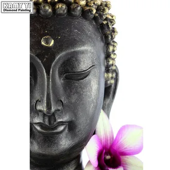 

100% Full 5D Diy Daimond Painting Cross-stitch Buddha 3D Diamond Painting Full Rhinestones Paintings Embroidery New Year Gifts