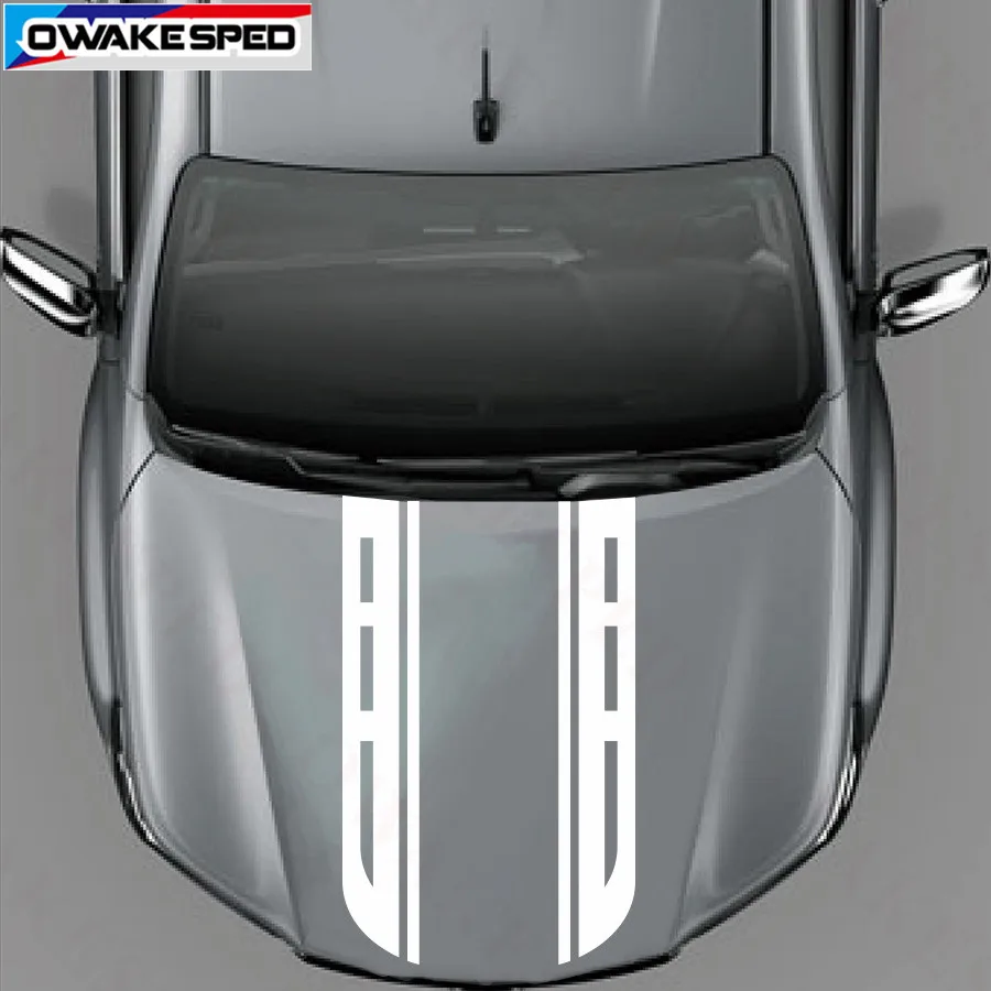 

Racing Styling Hood Sticker For Toyota Hilux Revo Vigo 2012-2018 Car Engine Cover Decor Decal Auto Body Exterior Accessories