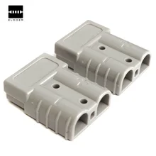 Электрический 2 шт. Батарея быстрый разъем комплект 600 В 50A 6AWG разъем подключения разъединения лебедки Прицепы 46x34 мм электронное оборудование