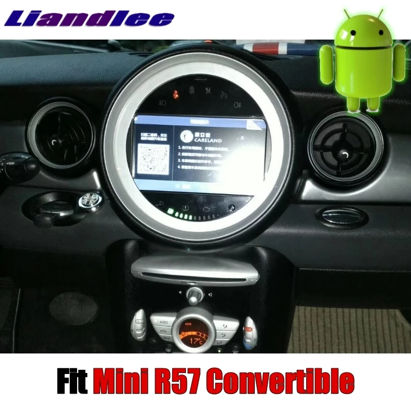 Excellent Liandlee Car Multimedia No DVD Player NAVI For Mini Convertible R57 2009~2017 Android system Car Radio Stereo GPS Map Navigation 4