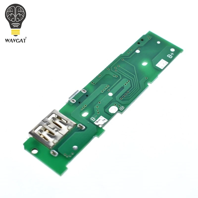 WAVGAT 5V 1A зарядное устройство модуль зарядки печатная плата Повышающий Модуль
