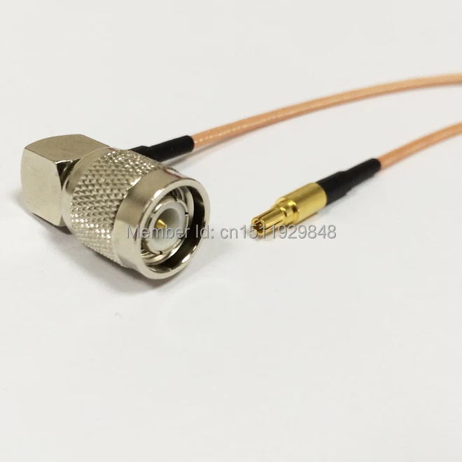 New TNC Male Plug Right Angle Connector Switch CRC9 RG316 Wholesale Fast Ship 15CM 6&quot Adapter | Обустройство дома