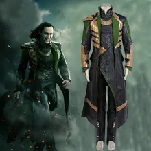 Thor Kostuum De Dark World Cosplay Loki Kostuum Volledige Sets Uniform Cosplay Halloween Carnaval Mannen Kostuum