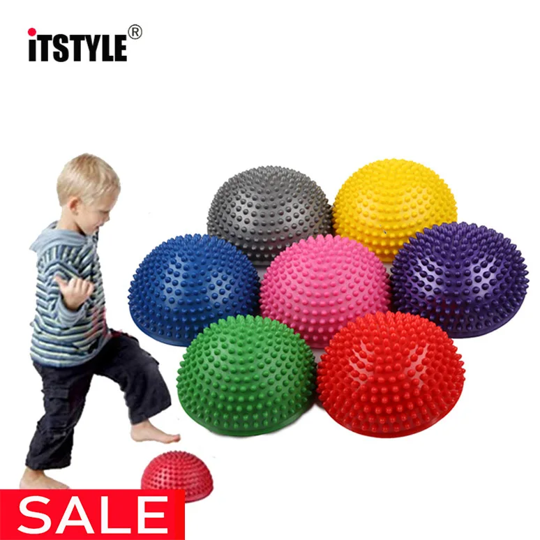 semi circle exercise ball