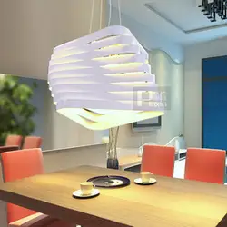 Мода иллюзорность подвесной светильник ресторан лампа подвесной светильник бар лампы освещения