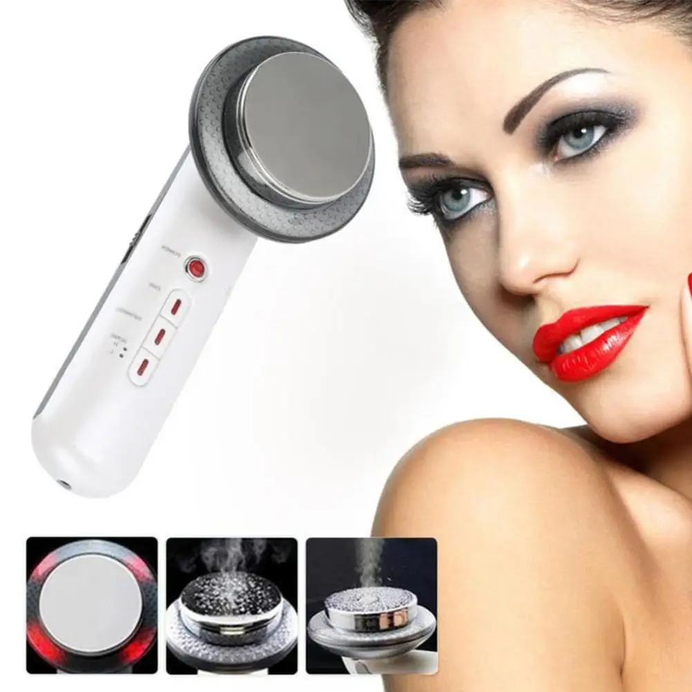 

Ultrasone 3 In 1 slimming LED ultrasonic cosmetology micro-electric skin shaping SPA Body Huidverzorging Infrarood Vet Massager