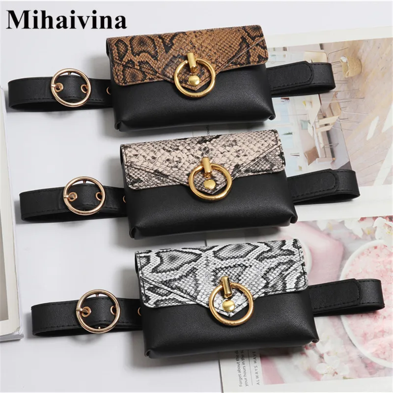 Поясная Сумка Mihaivina Fanny Pack Кожаная поясная сумка для женщин роскошные поясные