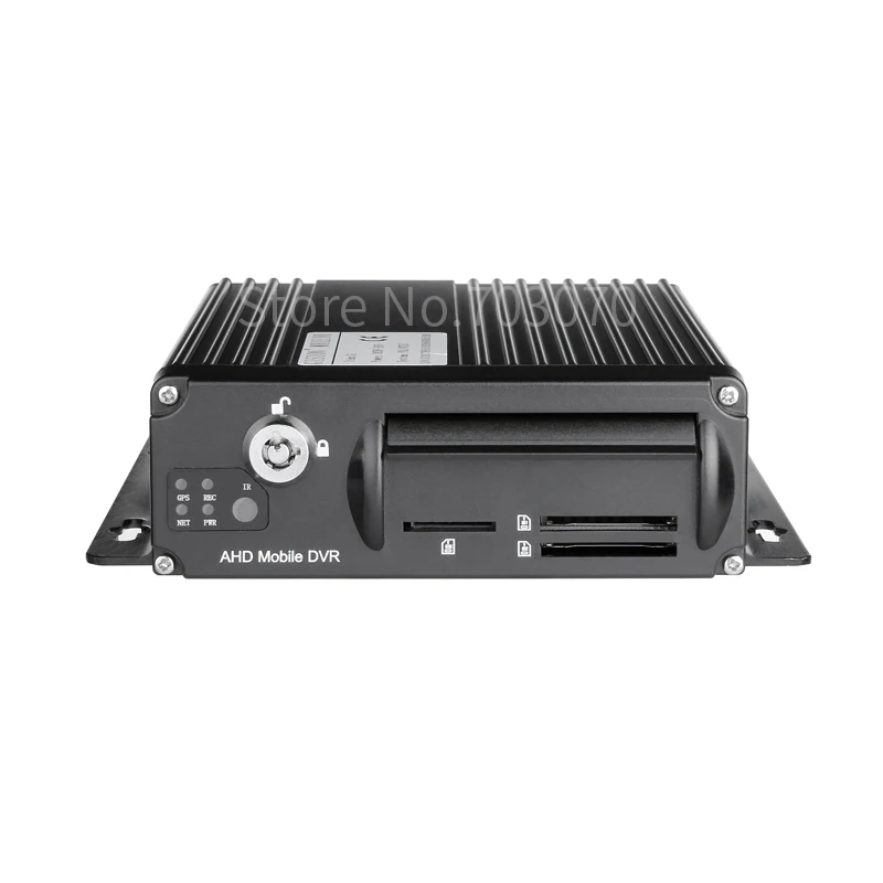 

Gision SD Card Auto AHD GPS Mobile DVR 4CH Audio/Video Input 1080 Digital Video Recorder with Remote-Controller Record GPS Track