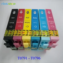 T0791 T0796 Ink Cartridge t0791 For Epson Stylus Photo P50 Px660 PX650 PX700W PX710W PX720WD PX730WD 1500 1400 1410 Printer T0791 T0796 Ink Cartridge t0791 For Epson Stylus Photo P50 Px660 PX650 PX700W PX710W PX720WD PX730WD 1500 1400 1410 Printer