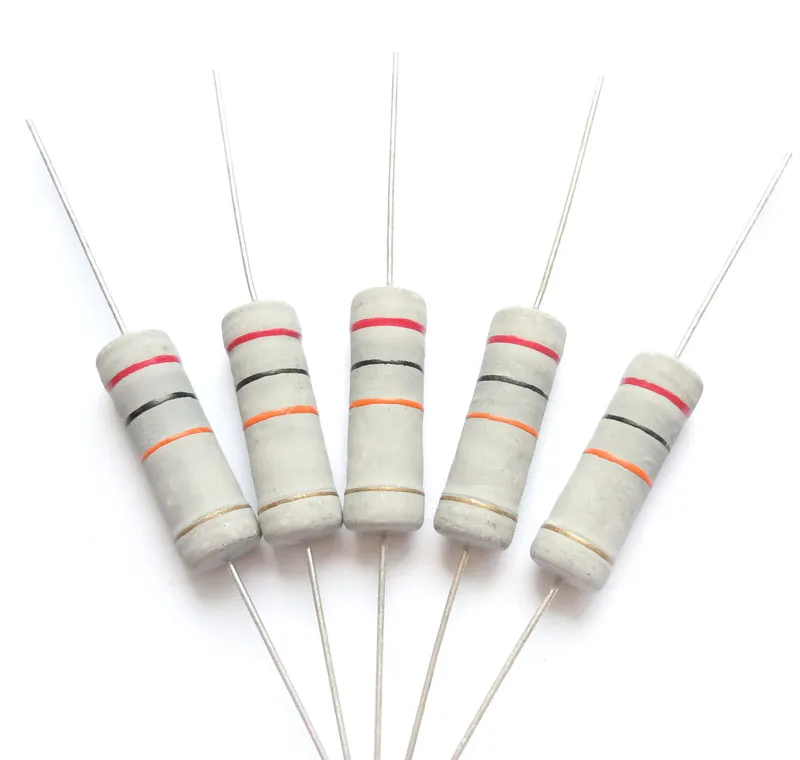 5w 20k ohm 20000 100% оригинальный новый фиксированный резистор Металл оксидная пленка