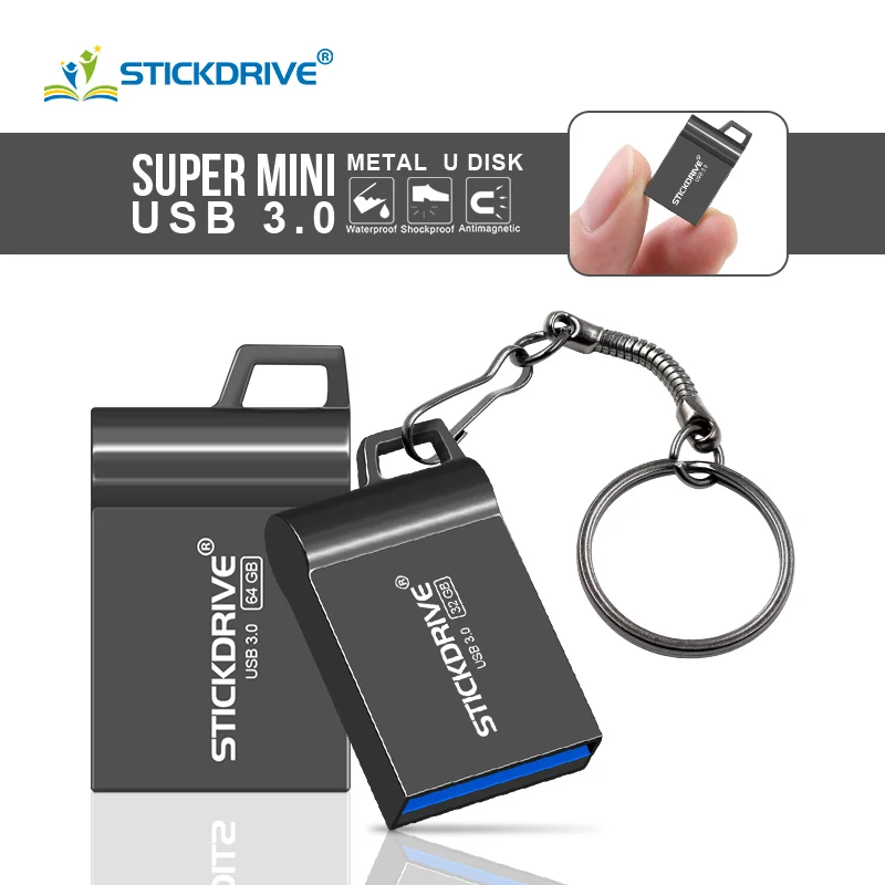 3 Color Mini Metal Usb Flash Drive 64gb 16gb 32gb Pen Drive Metal 4gb 8gb 16Gb