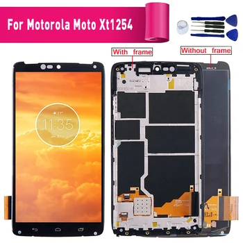 

For Motorola Droid Turbo XT1254 LCD Display touch screen digitizer assembly 100% Tested for Moto XT1254 lcd screen+Tools