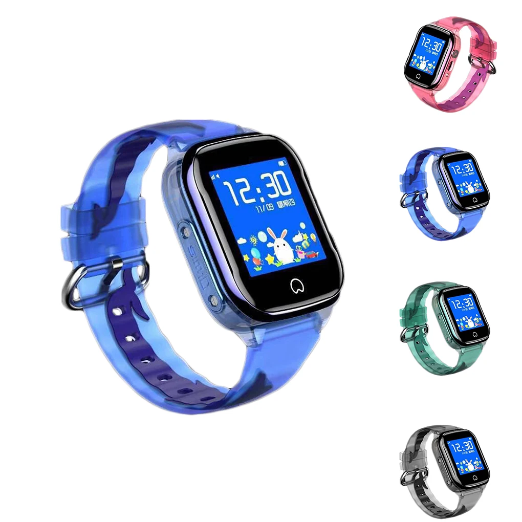 

M08 IP68 Waterproof Children Smart Watch SOS Call Camera Two-way Communication Wristwatch Tracker Kids Child Bracelet