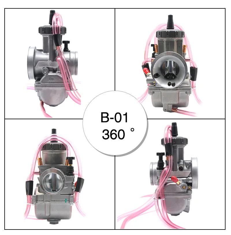 Alconstar-33 34 35 36 38 40 42 мм Универсальный мотоцикл PWK KEIHIN Карбюратор используется 4 т двигатель скутер Мотокросс ATV UTV бездорожье