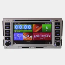 FOR HYUNDAI SANTA FE 2006-2012 Stereo Navigator Car dvd Radio Head Unit Autoradio Audio Steering Wheel Control FREE SD map card